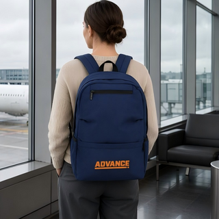 BSCI Custom Logo Carry on Short Business Travel Backpack Lightweight Laptop Daypack with Mesh Back Panel for Airline Trips