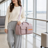 Custom Large Capacity Travel Duffel Bag with Detachable Shoulder Strap Multi Pocket Carry on Weekender Bag for Overnight Trips