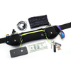 Running Waist Pack Reflective Hydration Belt Marathon Cycling Hiking Outdoor Sports Adjustable Ergonomic Nylon Zipper Closure