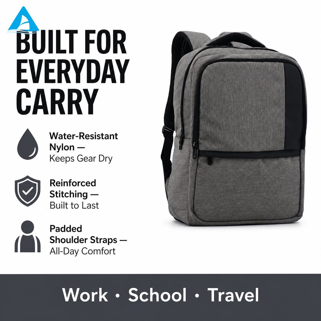 Factory Wholesale Customized LOGO Men's Commuting Backpack Waterproof and Wear-resistant Urban Travel Backpack