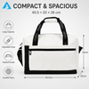 Custom Logo Ripstop Nylon Duffel Bag Carry-On Travel Weekender Bag Water-Resistant Tote for Gym Business