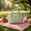 Cute Lunch Bag Reusable Polyester Thermal Cooler Tote Bag Portable Handbag for Work Picnic School Food Storage