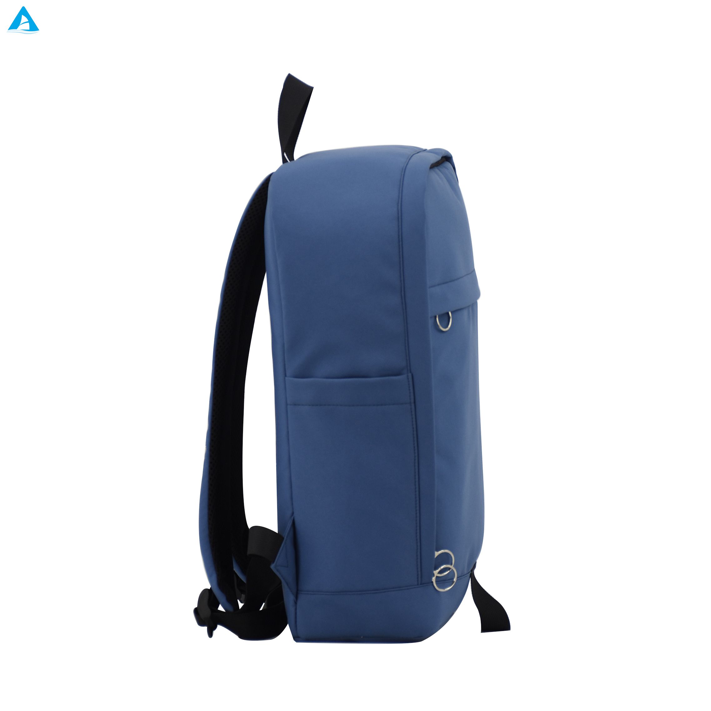 Business Travel Backpack Unisex Waterproof Polyester Zipper Hasp Closure Large Capacity Lightweight Versatile for Business