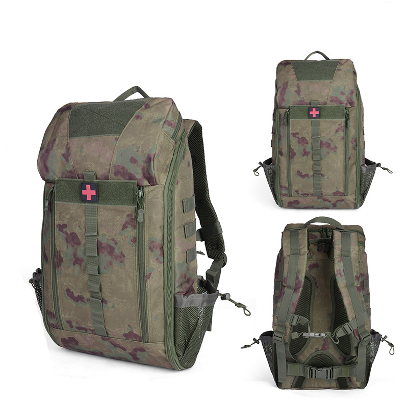 Advance Cross Border Customized Outdoor Multifunctional Fire Emergency Tactical Medical Bag Large Capacity Hiking Supplies