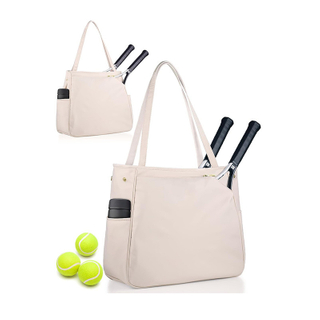 New Fashion Portable Tennis Racket Shoulder Bag Large Capacity Water Resistant Polyester Padel & Tennis Racket Bag