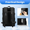 Customized Outdoor Double Compartment Insulated Cooler Backpack Large Capacity Leakproof Thermal Lunch Bag for Picnic Camping