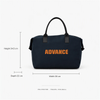 Wholesale Custom Polyester Travel Tote Bag Business Weekender Handbag Lightweight Overnight Bag with Magnetic Snap Ends