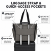 OEM Factory Supply Nylon Travel Tote Bag Fits 14 Inch Laptop Durable Weekend Trips Bag with Multiple Pockets
