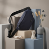 Multi-layered Waist Bag New Style Sporty Casual Lightweight Unisex Single-shoulder Polyester Strap Crossbody Zipper Portable