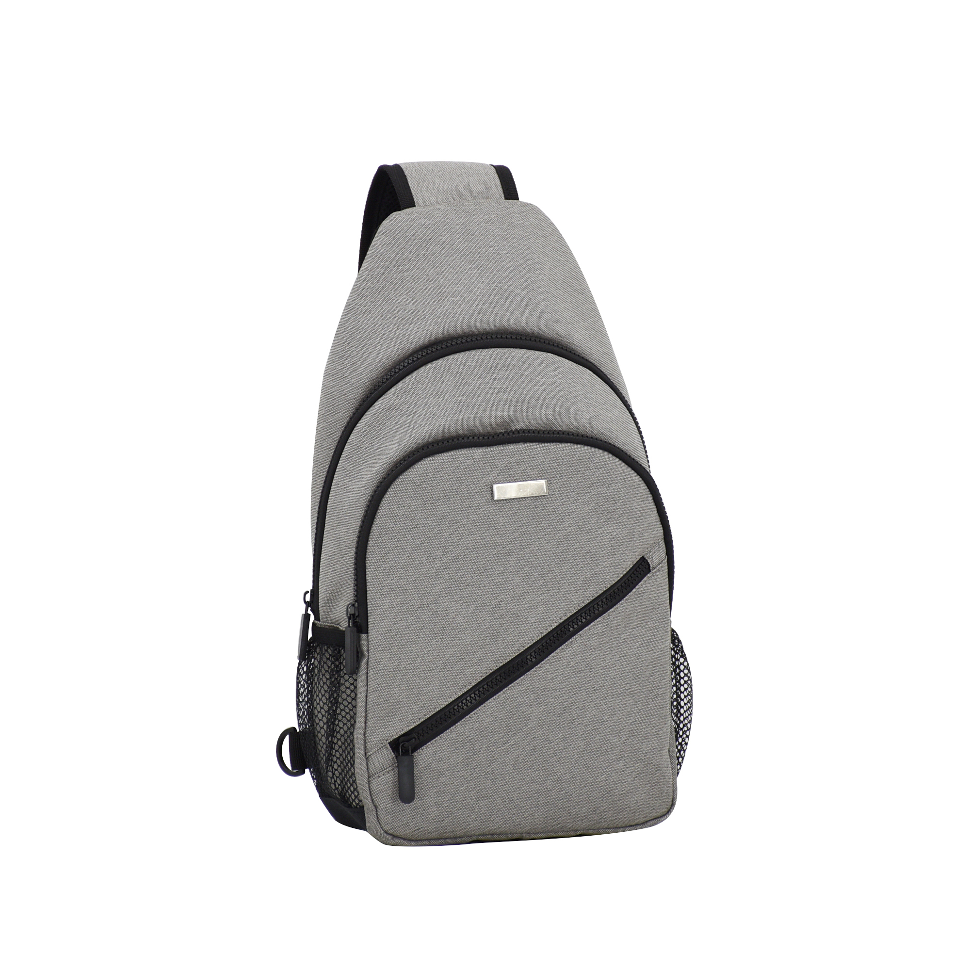 Factory Price Comfortable Men's Chest Bag Lightweight Polyester Sling Crossbody Bag for Travel Outdoor Daily Use