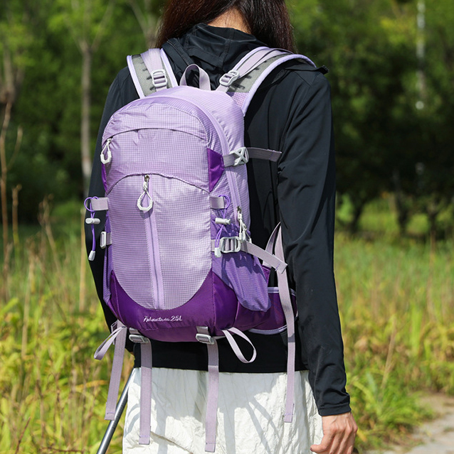 Outdoor Hiking Backpack 25 Liters Detachable Suspended Backboard Sports Backpack Multifunctional Off-road Cycling Water Bag