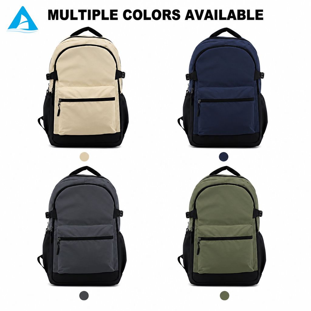 Hot Selling Waterproof Laptop Backpack with USB Charging Port Anti-Theft Business Travel Daypack OEM/ODM Custom Logo School Bag for Men Women