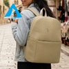 Factory Custom Solid-Color Nylon Women Backpacks with Zipper Closure Lightweight and Fashionable for Students 