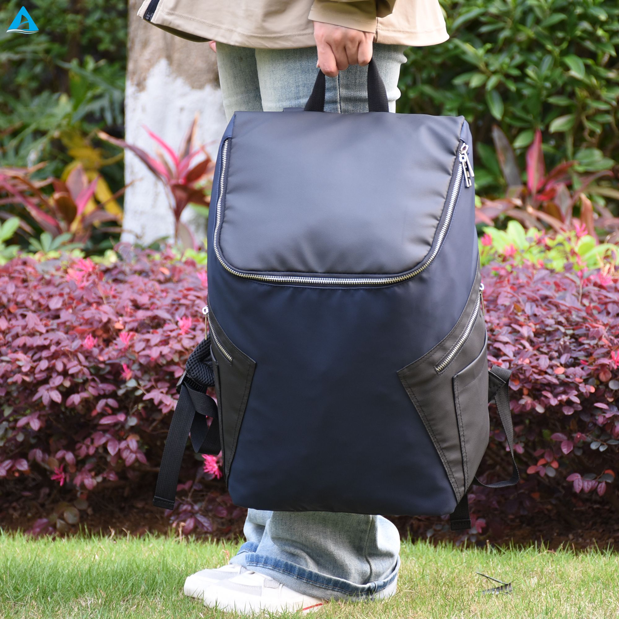 Unisex Fashion Backpack Computer Large Capacity Business Travel Bag Multi-Functional Waterproof Zipper Custom for Travel