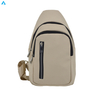Unisex Cycling Chest Bag Casual Oxford Fabric Crossbody Backpack with Zipper Closure Portable Fashion Design