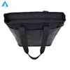 Large Capacity 2-in-1 Tote Bag with Detachable Shoulder Strap Waterproof PU Matte Black Handbag for Gym Office Travel Women Men