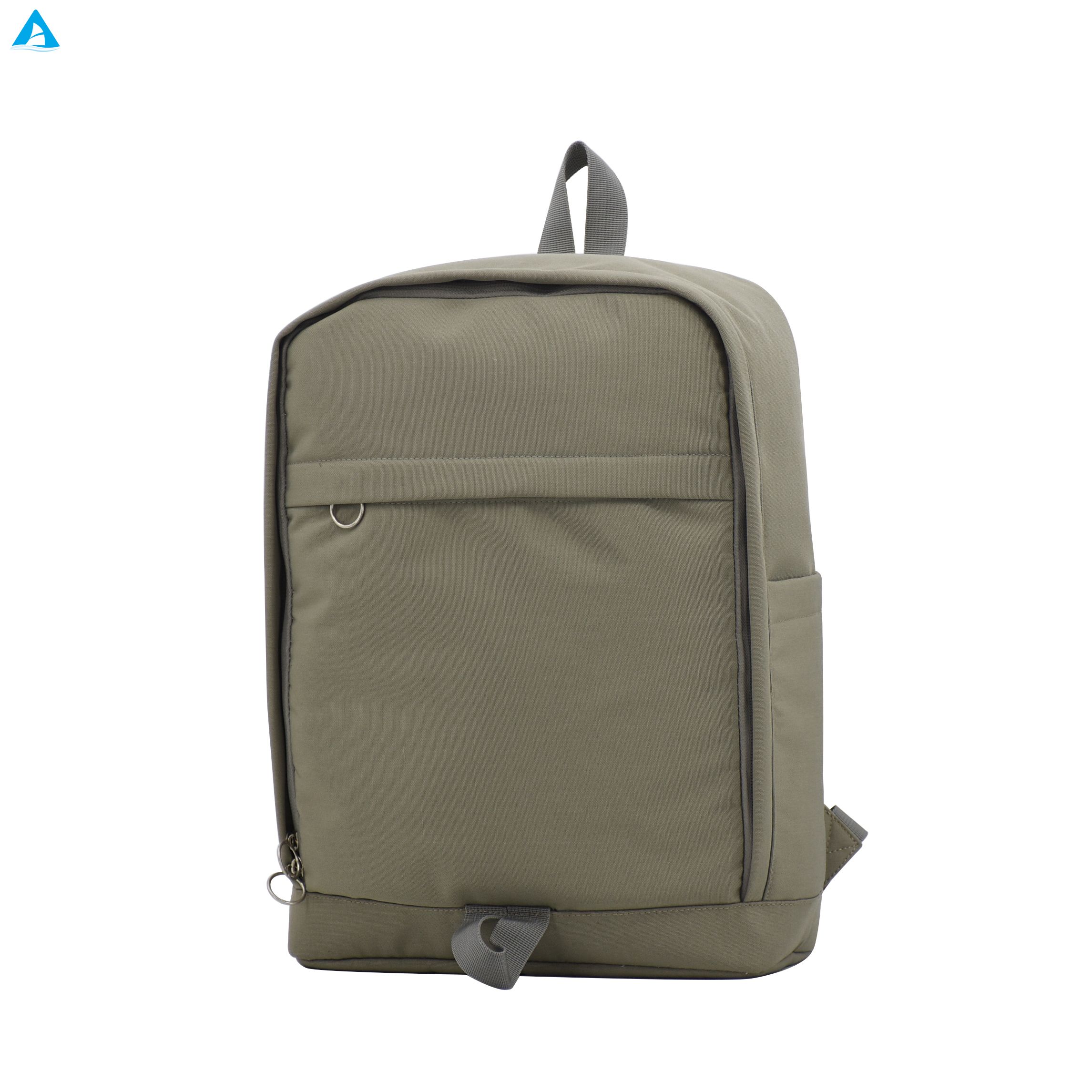 Business Travel Backpack Unisex Waterproof Polyester Zipper Hasp Closure Large Capacity Lightweight Versatile for Business