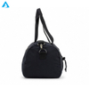 Navy Blue Gym Duffel Bag with Shoe Compartment Water Resistant Nylon Travel Weekender Bag with Detachable Strap for Men Women