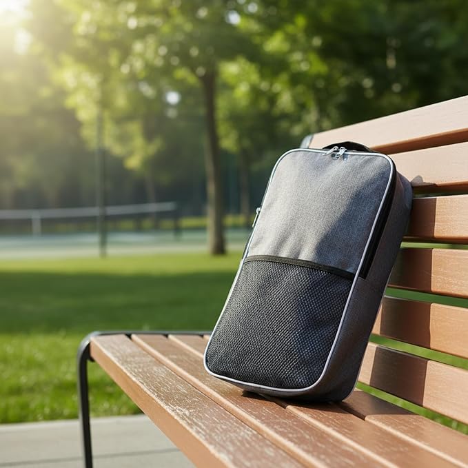 Pick Racket Bag Sports Outdoor Water Resistant Portable Ultra Light Training Storage Fashion Large Capacity Oxford Grey Handheld