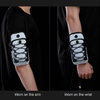 Multi-functional Lightweight Nylon Fashion Wrist Arm Bag Sports Phone Holder Waterproof Zipper Closure Outdoor Portable for Men