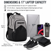 Advance Fashion Casual Sports Backpack for Men Large Capacity Travel Bag with Carabiner Hook Water-Repellent Outdoor Daypack 