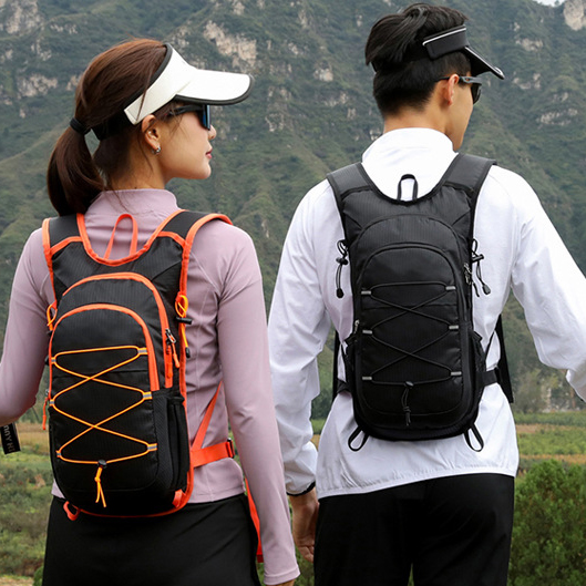 NEW ADVANCE Softback Hiking Running Backpack Lightweight Breathable Adjustable Daypack Chest Strap Reflective Safety Strips