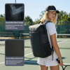 Fashion Tennis Pickleball Badminton Sports Bag High Aesthetic Value Outdoor Large Capacity Single Shoulder Waterproof Polyester