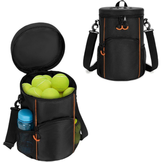 Advance Stock Bucket Bag Waterproof Convenient Carry Shoulder Strap Tennis Ball Bag for Long Hockey Pickle Ball Table Tennis