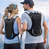 Bicycle Riding Backpack Water Bag Outdoor Breathable Travel Sports Bag Men's Women's Adjustable Strap Nylon Customized Softback
