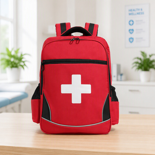 First Aid Bag Emergency Medical Backpack Large Capacity Waterproof Medication Storage Bag Outdoor Portable Backpack