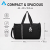 Large Capacity Weekender Overnight Travel Duffle Bag Waterproof Fabric Tote Shoulder Bag Duffle Sports Gym Bag for Outdoor