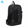Wholesale Custom Durable PU Outdoor Backpack Reflective Trim Laptop Water Resistant Sports Daypack Bungee Cord Hiking Travel
