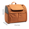 Expandable Soft-Sided Pet Carrier Backpack Collapsible Portable Large Capacity Cat Dog Travel Bag for Outdoor Trips