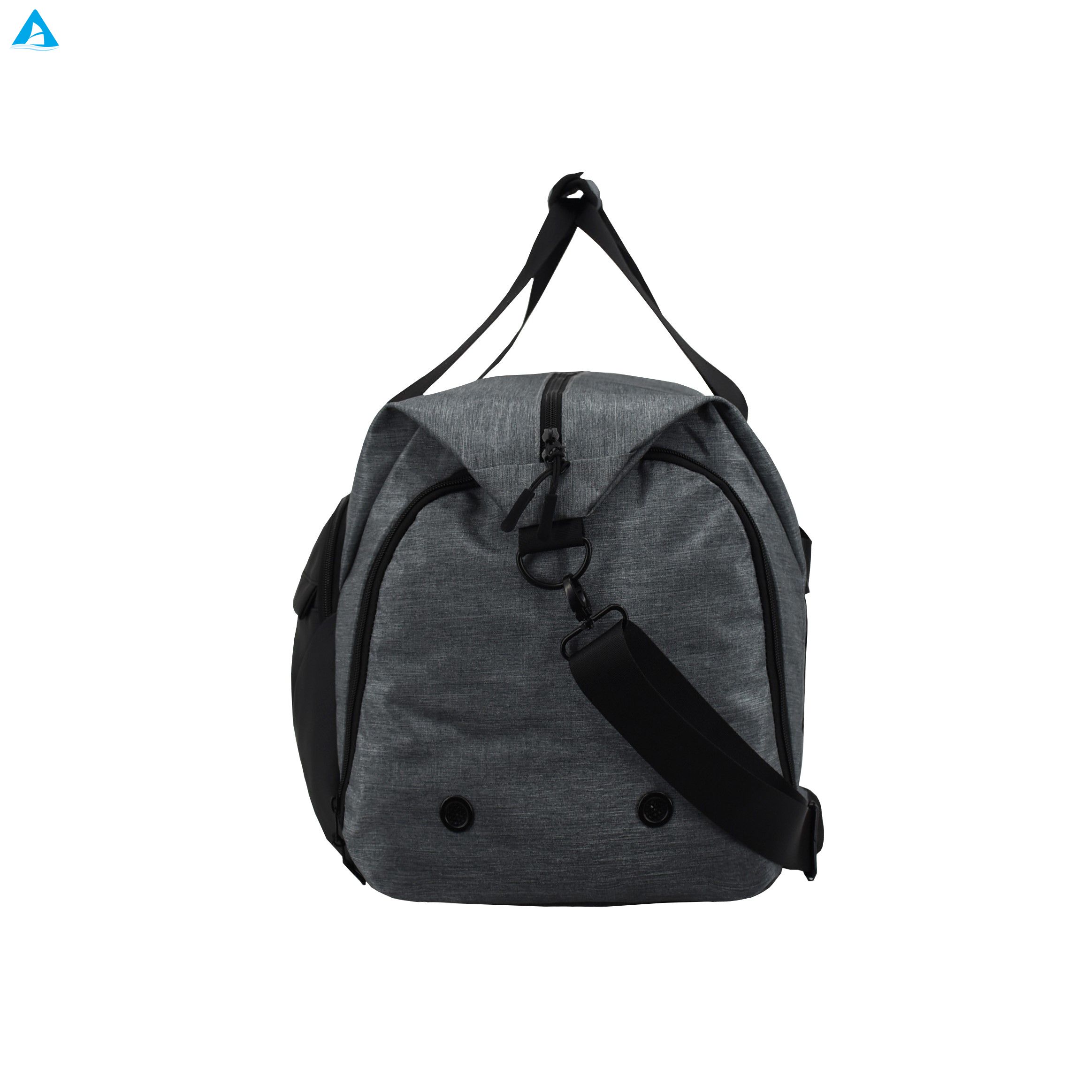 Factory Direct Multi-function Roll-top Carry-on Large Capacity Duffel Bag Sports Gym Travel Luggage Bag with Shoe Compartment 