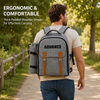 BSCI Factory Audit Large Capacity Picnic Backpack Portable Multifunction Lifestyle Bags with Detachable Blanket Pouch