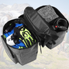 Bicycle Double-Sided Camel Bag Mountain Bike Rear Shelf Backpack Large Capacity Waterproof Outdoor Long Distance Cycling