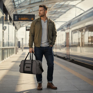 Custom Large Capacity Travel Handbag Airline Approved Carry on Duffle Bag with Adjustable Shoulder Strap for Business Trips