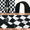 Fashion Waterproof Checkerboard Pattern Women's Tote Bag with Large Capacity Multi-Pocket Portable Weekender Travel Handbag
