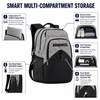 Advance Fashion Casual Sports Backpack for Men Large Capacity Travel Bag with Carabiner Hook Water-Repellent Outdoor Daypack 