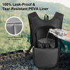 Outdoor Hydration Backpack Vest Leak-Proof Liner Breathable Mesh Running Cycling Daypack with Reflective Strip for Men Women
