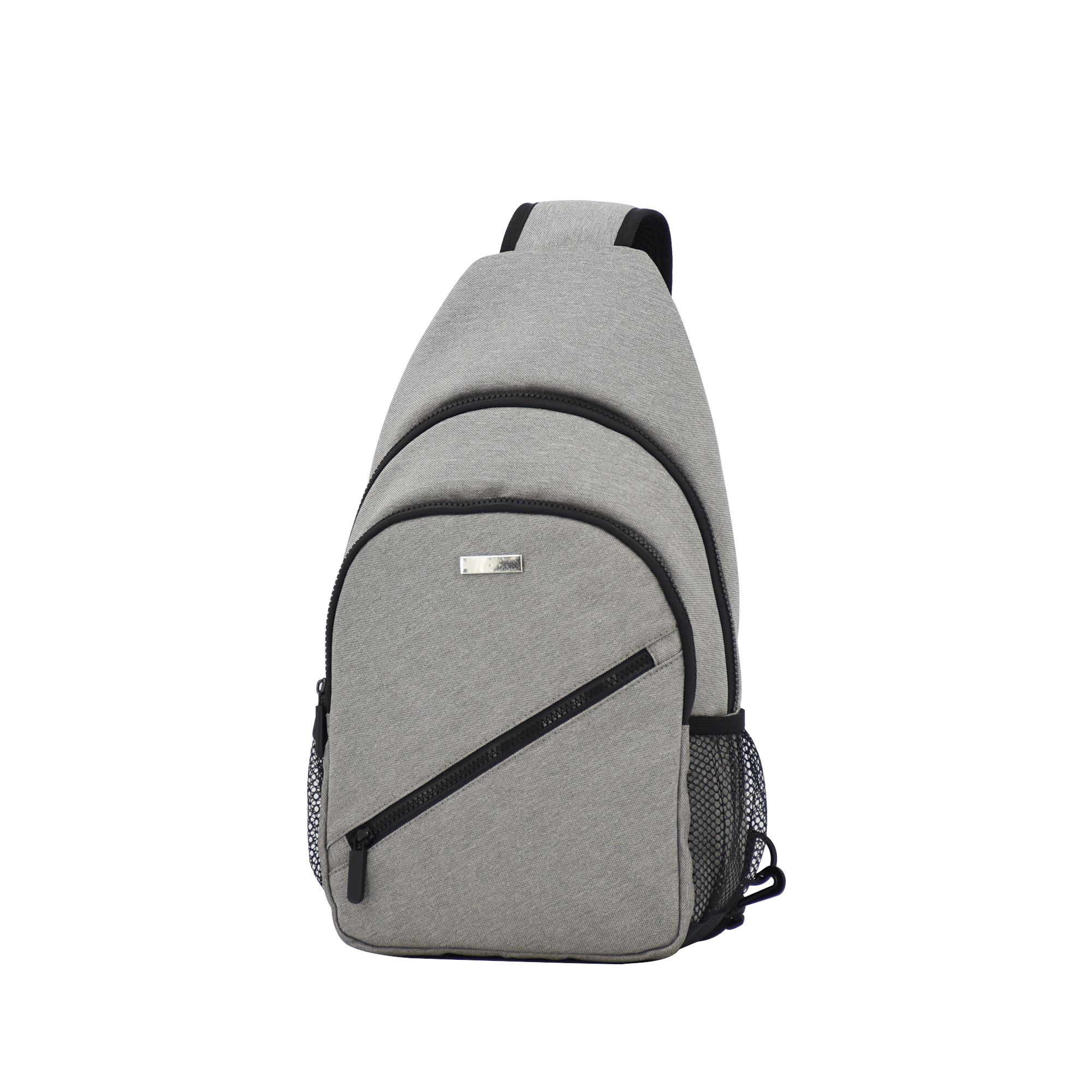 Factory Price Comfortable Men's Chest Bag Lightweight Polyester Sling Crossbody Bag for Travel Outdoor Daily Use