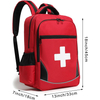First Aid Bag Emergency Medical Backpack Large Capacity Waterproof Medication Storage Bag Outdoor Portable Backpack