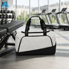Large Capacity Gym Bag Men Women Sports Duffel Bag with Adjustable Strap Sherpa Shoulder Pad Durable Ripstop Fabric Travel Weekend Bag