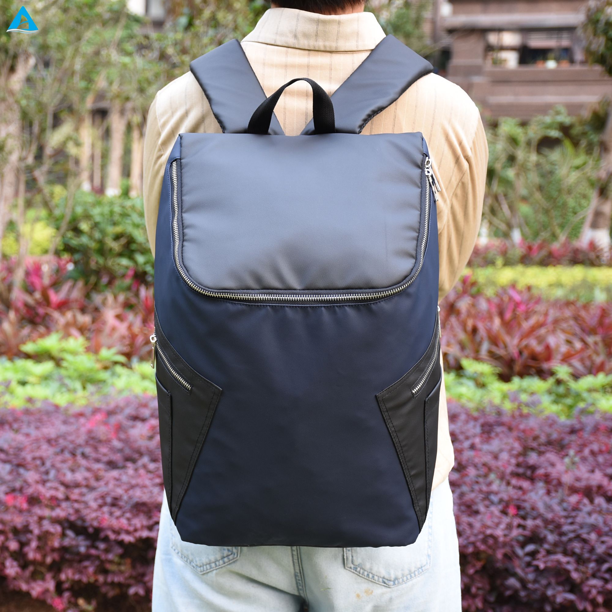 Unisex Fashion Backpack Computer Large Capacity Business Travel Bag Multi-Functional Waterproof Zipper Custom for Travel