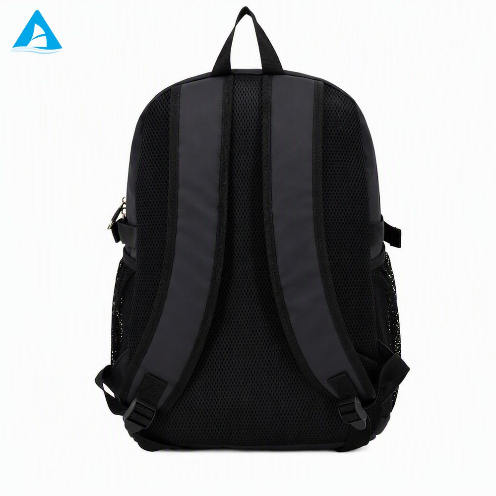 Wholesale Custom Durable PU Outdoor Backpack Reflective Trim Laptop Water Resistant Sports Daypack Bungee Cord Hiking Travel