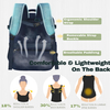 BSCI Customizable Travel Laptop Backpack Water Resistant Lightweight Weekender Bag Casual Daypack for Business Commuting
