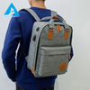 New 3-in-1 Waterproof School Backpack Set for Unisex Laptop with USB Fashion Style Shoulder Sling Bag & Pencil Pouch