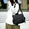 Fashion Men's Casual Crossbody Shoulder Bag Minimalist Travel Bag With Adjustable Strap Buckle Closure for Commuting Use