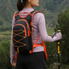 NEW ADVANCE Softback Hiking Running Backpack Lightweight Breathable Adjustable Daypack Chest Strap Reflective Safety Strips