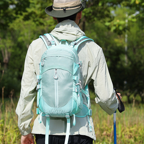 Outdoor Hiking Backpack 25 Liters Detachable Suspended Backboard Sports Backpack Multifunctional Off-road Cycling Water Bag